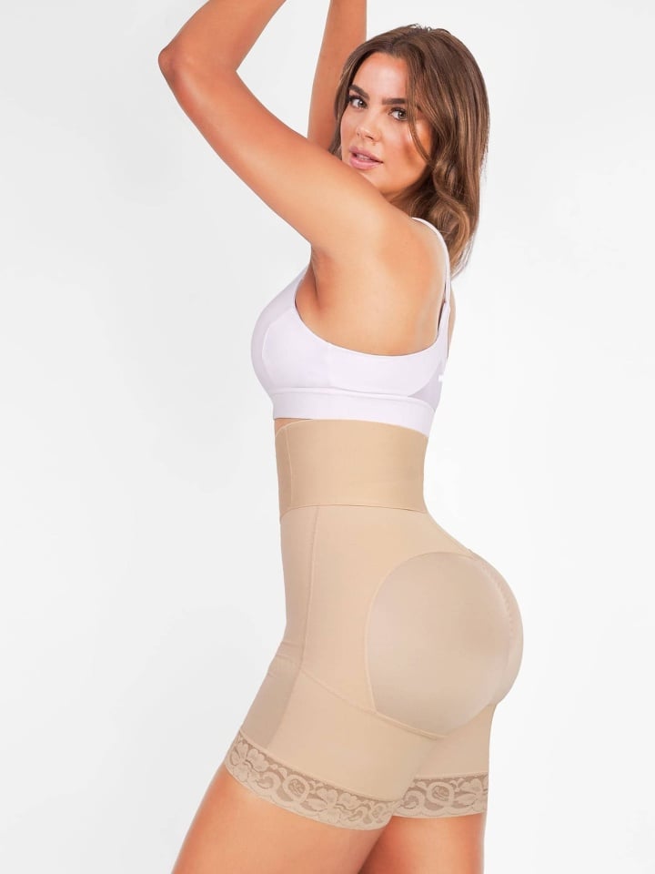 High-Compression Tummy Shaping Bodysuit