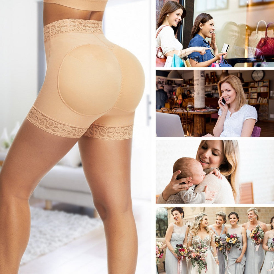 Lace High-Waist Shaping Brief