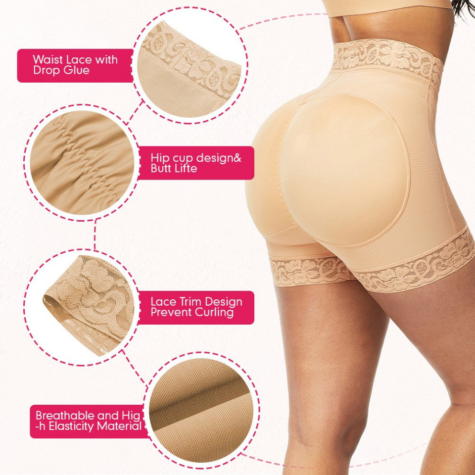 Lace High-Waist Shaping Brief