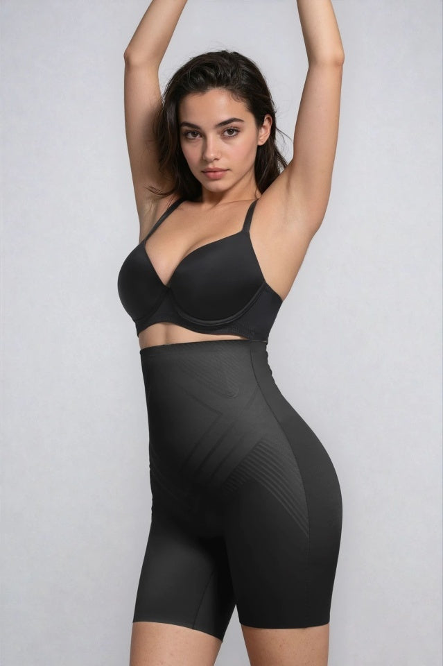 Liquid Spandex High-Waist Brief