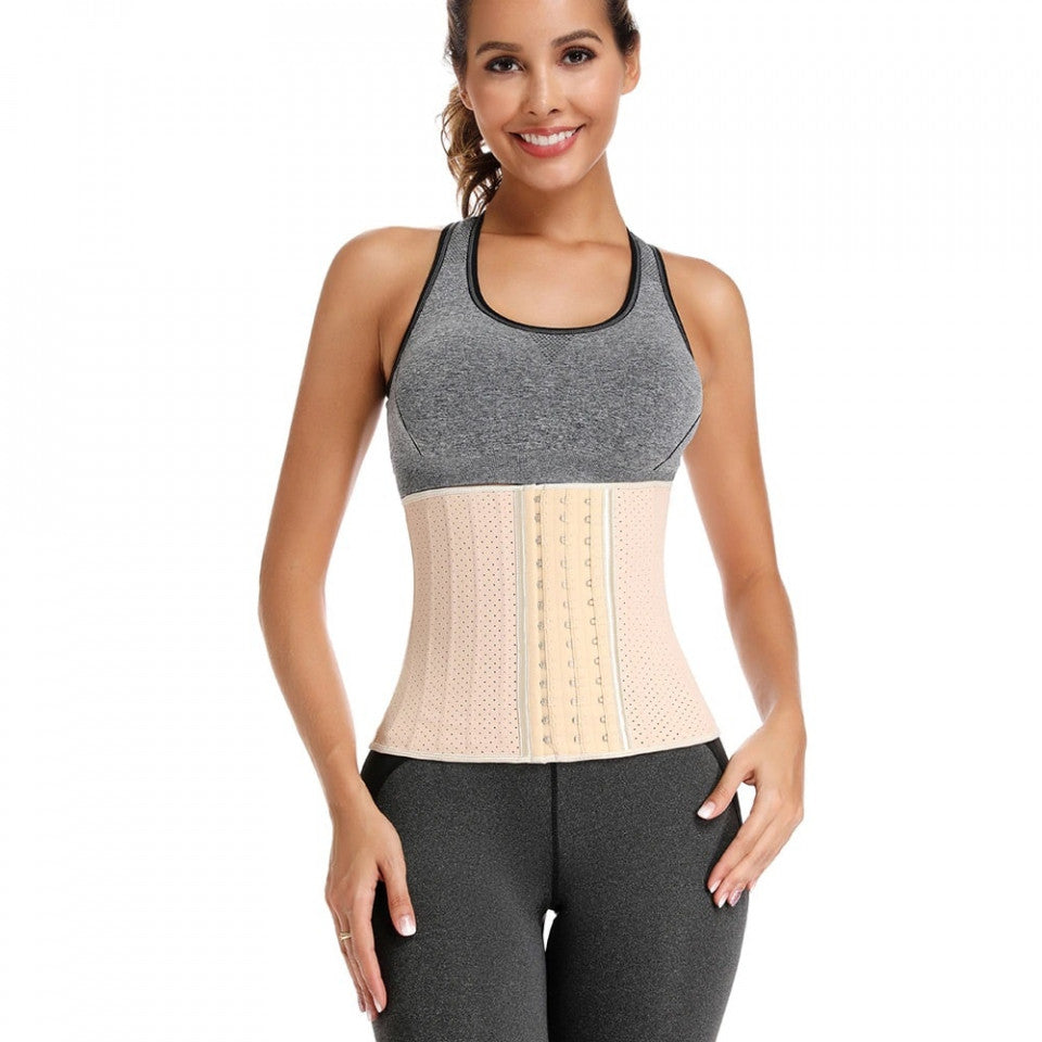 25-Bone Breathable Mini Corset, 25 cm