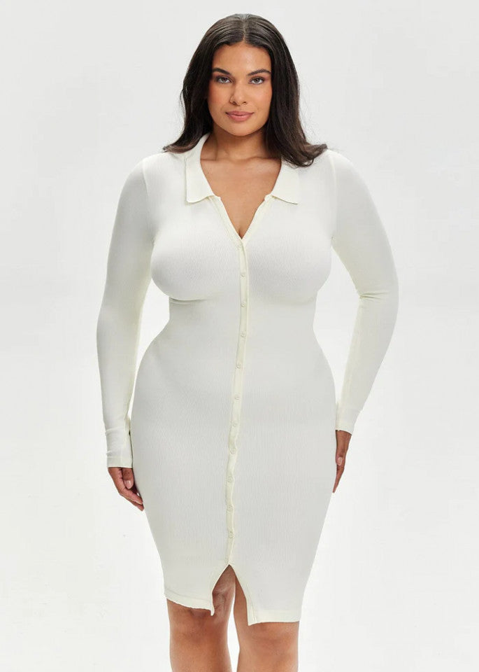 Shirt Dress with Light Shaping