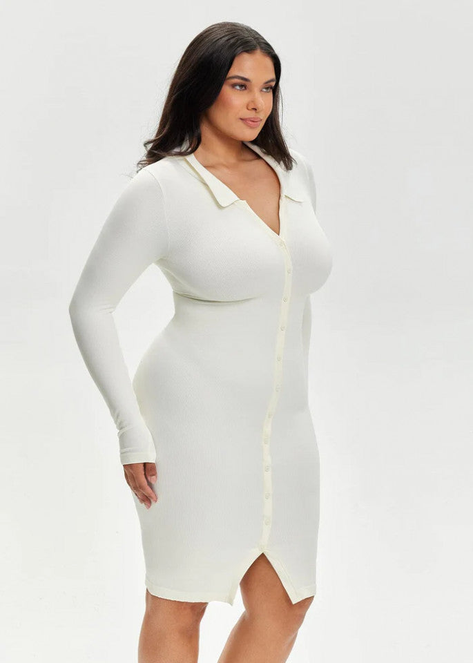 Shirt Dress with Light Shaping