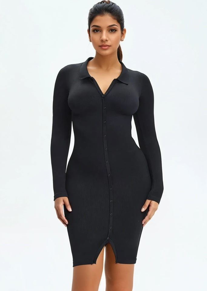 Shirt Dress with Light Shaping