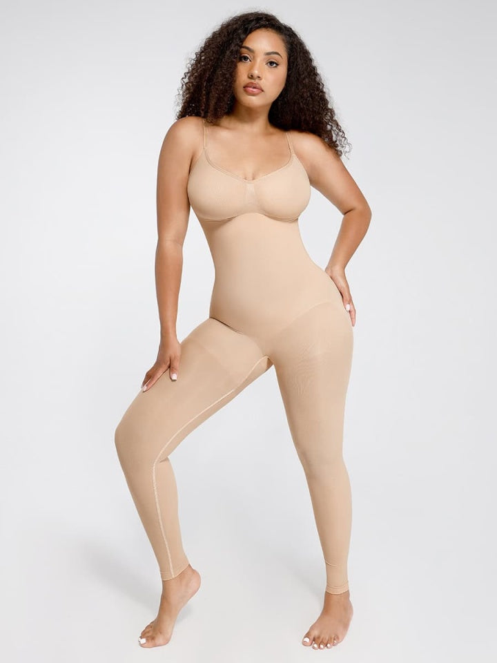 Skins Seamless Shaping Jumpsuit - Nude