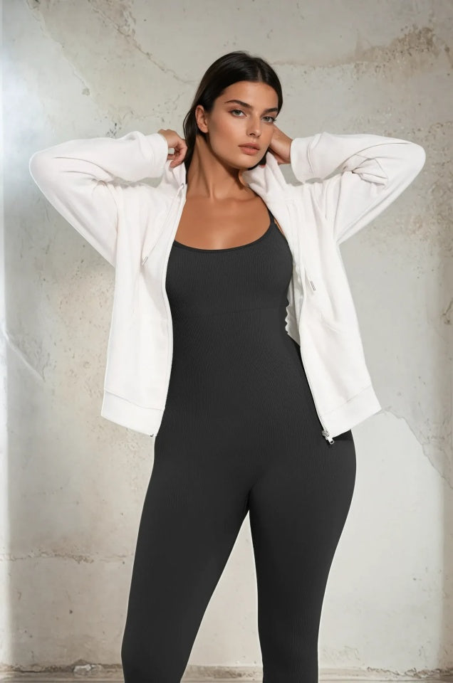 Seamless Thin-Strap Shaping Jumpsuit