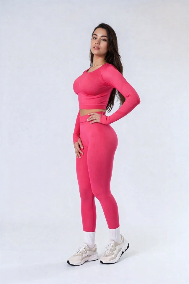 Seamless Two-Piece Activewear Set