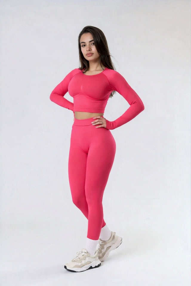 Seamless Two-Piece Activewear Set