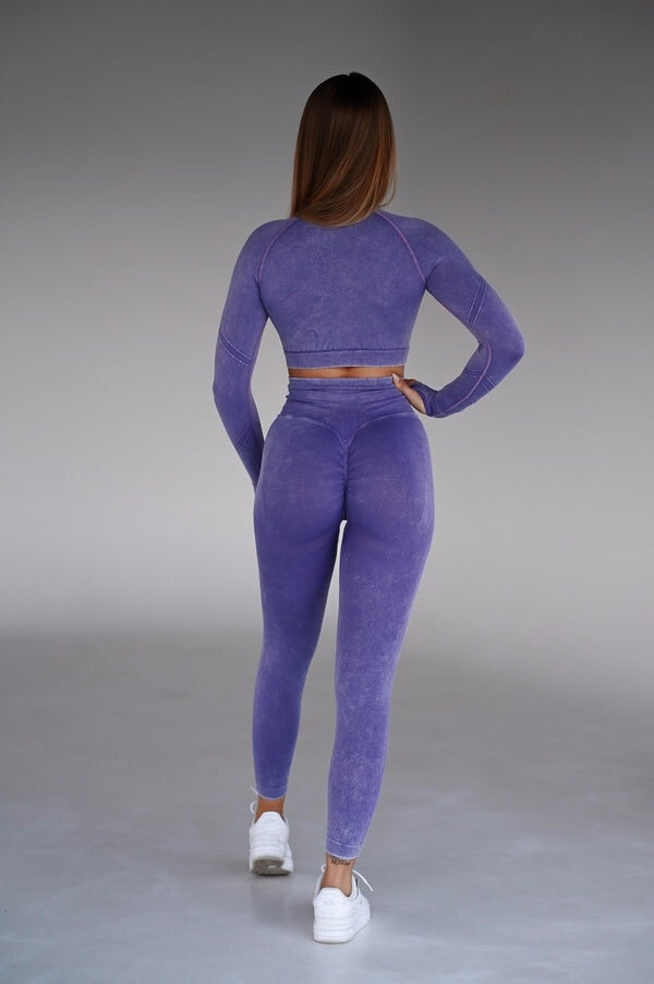 Seamless Two-Piece Set, Long Sleeve