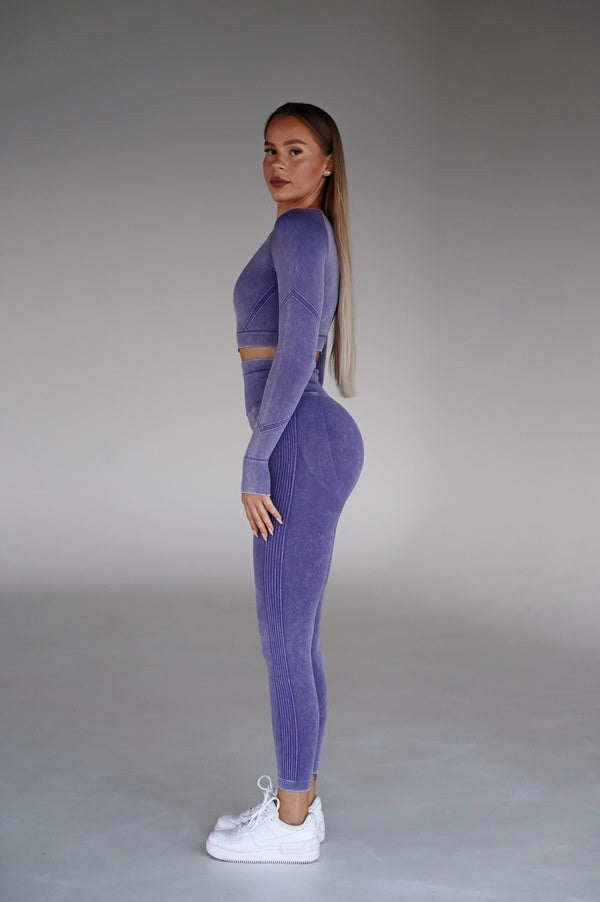 Seamless Two-Piece Set, Long Sleeve