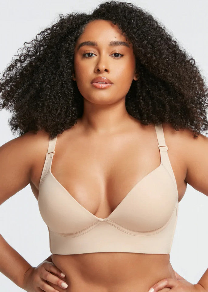 Full-Coverage Push-Up Bra