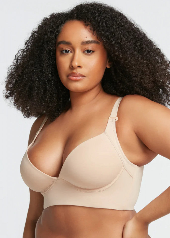 Full-Coverage Push-Up Bra