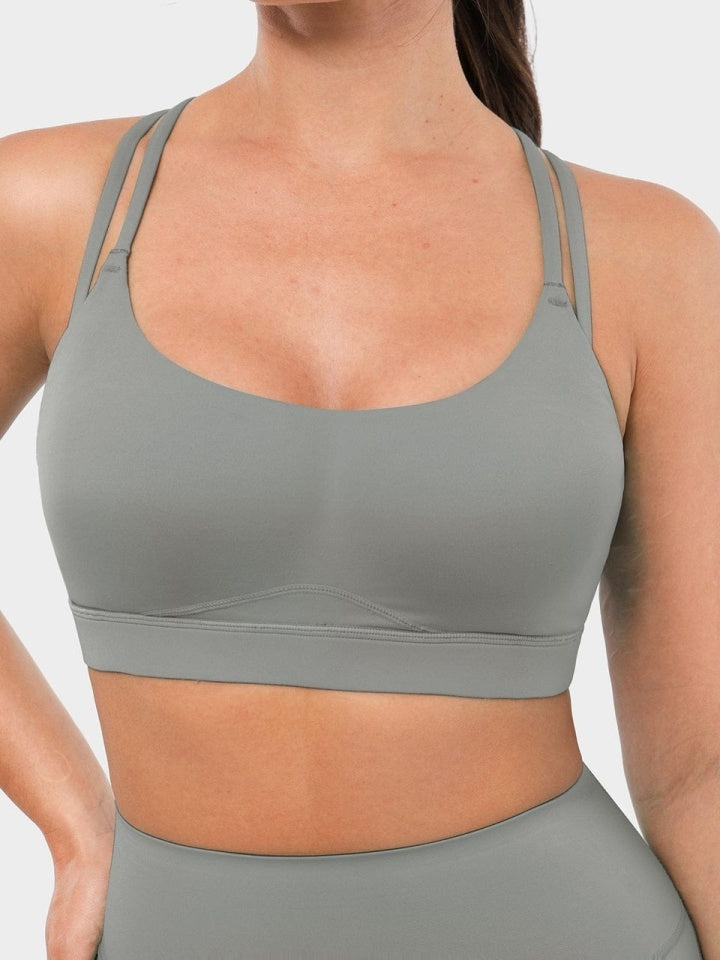 Cross-Back Sports Bra