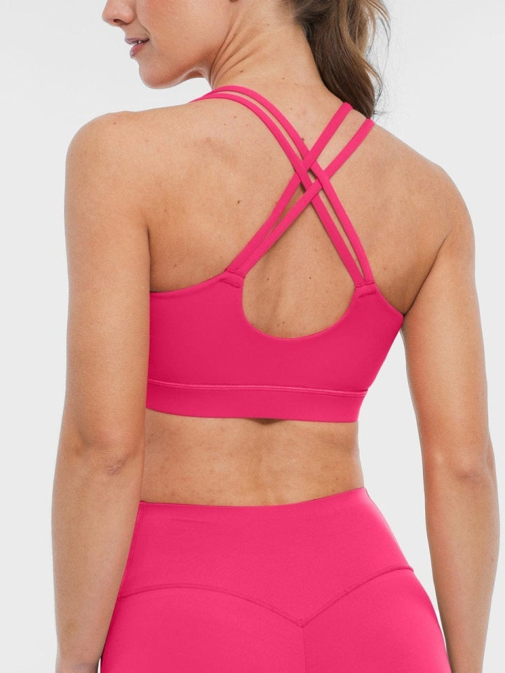Cross-Back Sports Bra