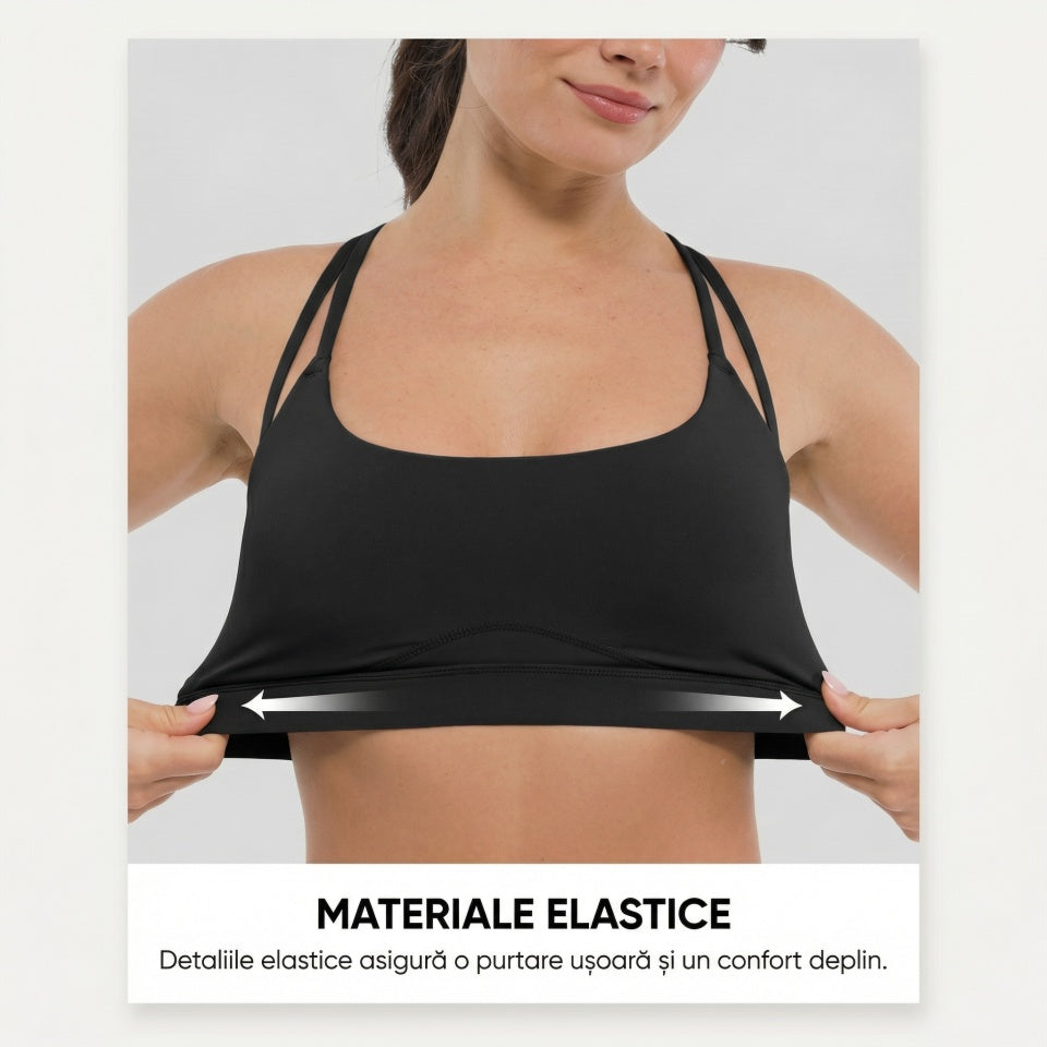 Cross-Back Sports Bra